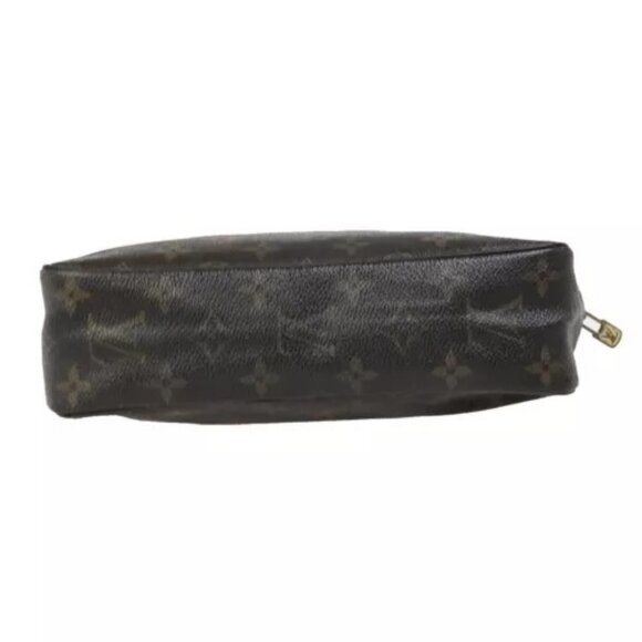 LOUIS VUITTON Trousse Toilette 23 Clutch Hand Bag Monogram Brown - Picture 2 of 15